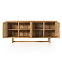 Merit Outdoor Sideboard - Natural Teak-FSC
