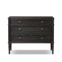 Toulouse Chest - Distressed Black