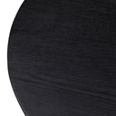Merla Wood End Table-Tall - Black Wash Ash Veneer