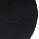 Merla Wood End Table-Tall - Black Wash Ash Veneer