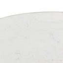 Oranda Dining Table - Polished White Marble w/ Sealant