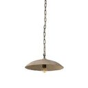 Organic Ceramic Pendant - Light Sand Porcelain Ceramic