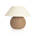Honus Table Lamp - Dark Sand Porcelain Ceramic