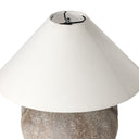 Mays Table Lamp - Vintage Brown Porcelain Ceramic