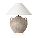 Mays Table Lamp - Vintage Brown Porcelain Ceramic