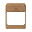 Caspian Nightstand - Natural Ash Veneer