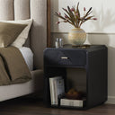 Caspian Nightstand - Black Ash Veneer