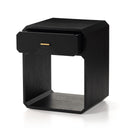 Caspian Nightstand - Black Ash Veneer