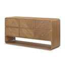 Caspian 6 Drawer Dresser - Natural Ash