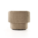 Tybalt Swivel Chair - Sheepskin Camel