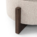 Esben Storage Ottoman-25" - Sattley Fog