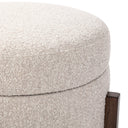 Esben Storage Ottoman-25" - Sattley Fog