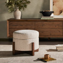 Esben Storage Ottoman-25" - Sattley Fog