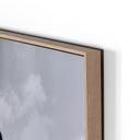 Head In The Clouds by Getty Images - Vertical Grain White Oak Floater