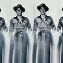 Ronald Reagans by Getty Images - Vertical Grain White Oak Floater