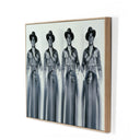 Ronald Reagans by Getty Images - Vertical Grain White Oak Floater