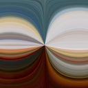 Abstract Curves by Getty Images - Vertical Grain White Oak Floater
