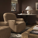 Kadon Swivel Chair - Sheepskin Camel