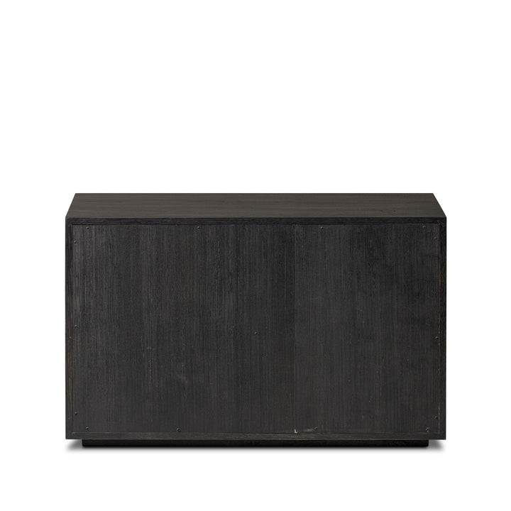 Leo Nightstand - Smoked Black Veneer