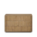 Leo Nightstand - Rustic Light Natural Oak Veneer