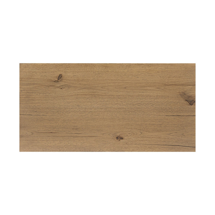 Leo Nightstand - Rustic Light Natural Oak Veneer