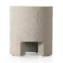 Kember Outdoor End Table - Matte Stone