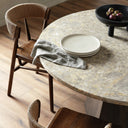 Brisa Round Dining Table 55" - Dune Onyx