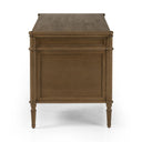 Toulouse Executive Desk - Toasted Oak Veneer
