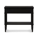 Toulouse Nightstand - Distressed Black Oak