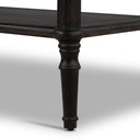 Toulouse Nightstand - Distressed Black Oak