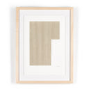 Negative In Taupe by The Holly Collective - Natural 2.5 Maple