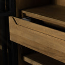 Millie Double Cabinet - Drifted Oak Veneer