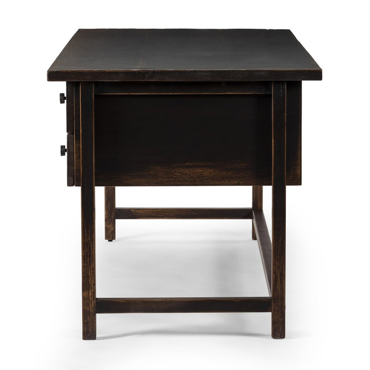 Reign Desk | Distressed Walnut