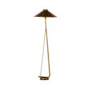 Egon Floor Lamp - Antique Brass Iron
