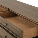 Toulouse 6 Drawer Dresser - Toasted Oak Veneer