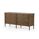 Toulouse 6 Drawer Dresser | Toasted | Floor Model