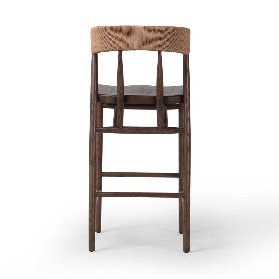 Buxton Bar Stool - Natural Paper Rush