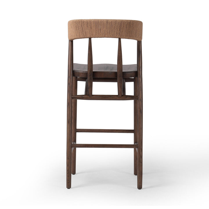 Buxton Bar Stool - Natural Paper Rush