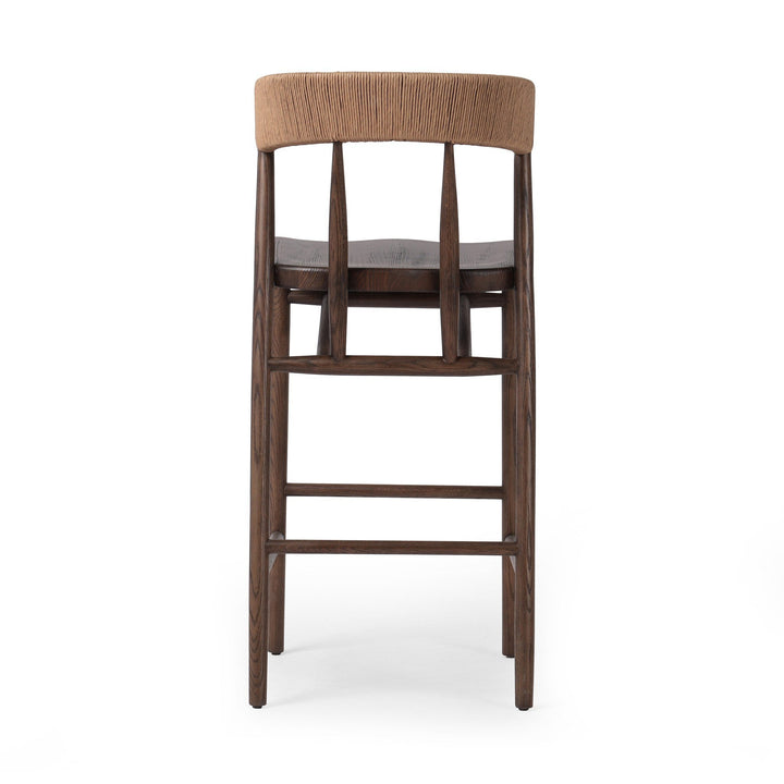 Buxton Bar Stool - Natural Paper Rush