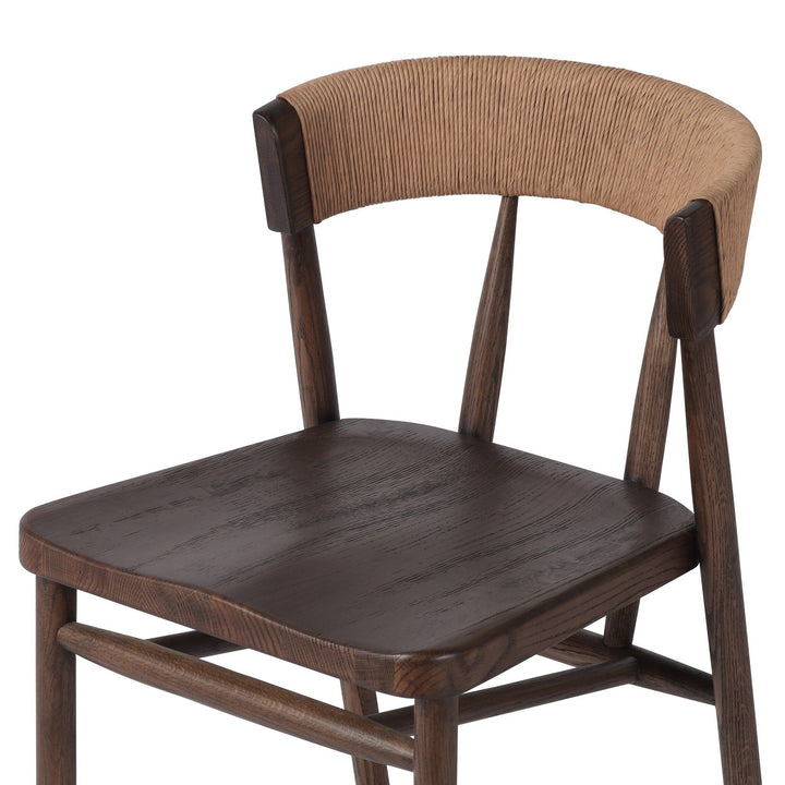 Buxton Bar Stool - Natural Paper Rush
