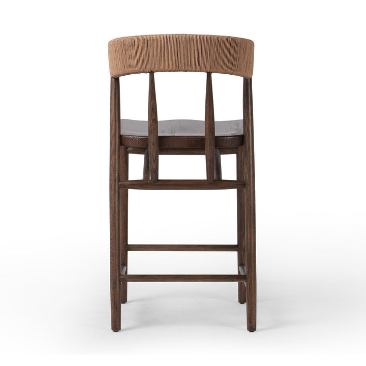 Buxton Counter Stool - Natural Paper Rush