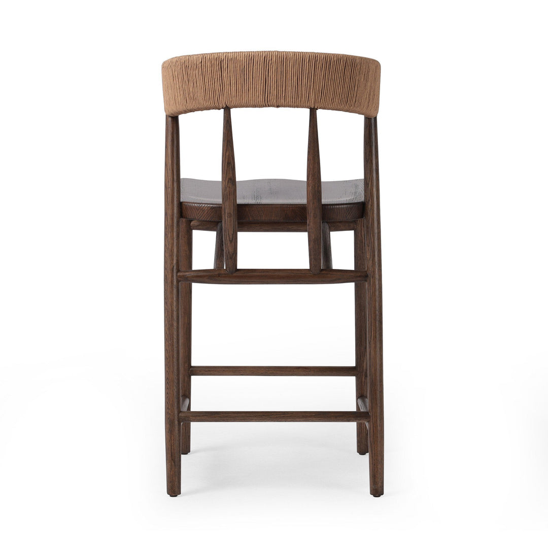 Buxton Counter Stool - Natural Paper Rush