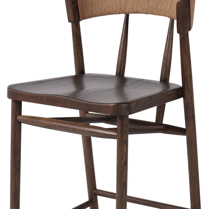 Buxton Counter Stool - Natural Paper Rush