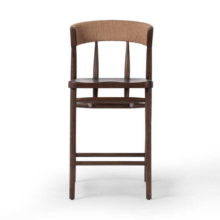 Buxton Counter Stool - Natural Paper Rush