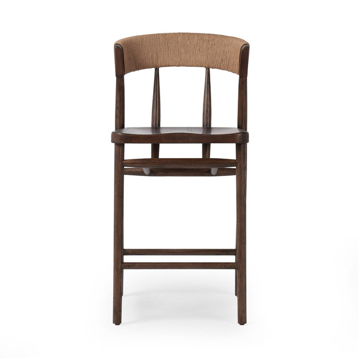 Buxton Counter Stool - Natural Paper Rush