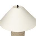 Brynner Table Lamp - Dripping Etched Silver