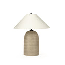 Brynner Table Lamp - Dripping Etched Silver
