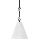Grazia Pendant - Matte White Plaster