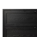 Millie 6 Drawer Dresser - Drifted Matte Black Veneer