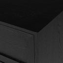 Millie 6 Drawer Dresser - Drifted Matte Black Veneer